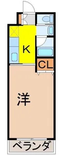 フラッシュマンション【3階】の間取り