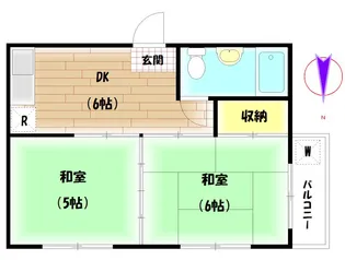 巽ビレッジ【4階】の間取り