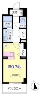 GLACE HILLS(グレースヒルズ)II【1階】の間取り