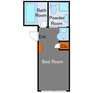 Arrowsal SHINKAWA【5階】の間取り