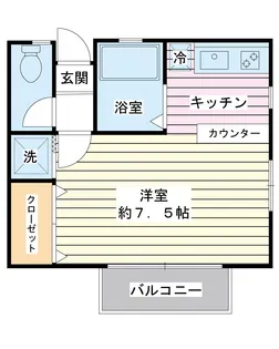 さくらハイツ【1階】の間取り