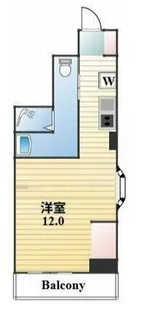 Berth【4階】の間取り