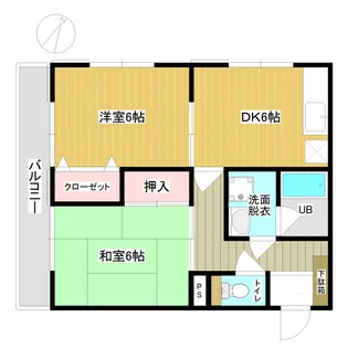 サテライト21【2階】の間取り