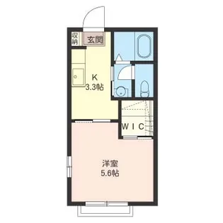 ロイヤルパーク【1階】の間取り