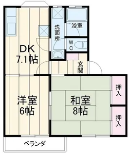 メゾン高台【2階】の間取り