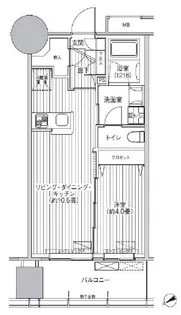 桜ヒルズ九段北【8階】の間取り