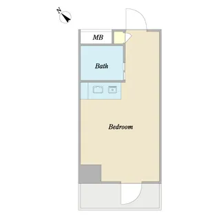 サンハイツ神田キタムラビル【6階】の間取り
