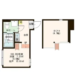 Arvita小岩の間取り