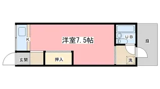 鈴蘭荘【1階】の間取り