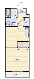 メイプルバンク【1階】の間取り