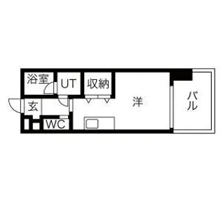YAKUIN SQUARE【10階】の間取り