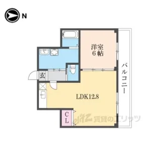 ファミール21【4階】の間取り