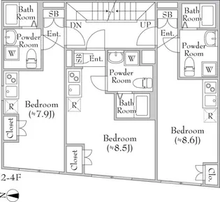 RAMIi上池台【4階】の間取り