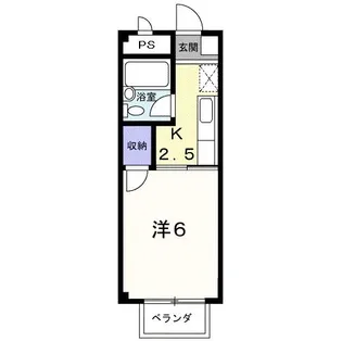 コ-ポユリ【2階】の間取り