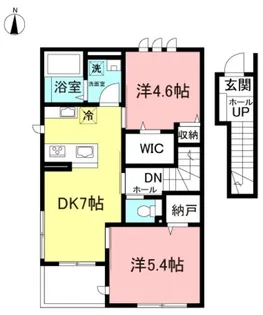 グランツK1号棟の間取り
