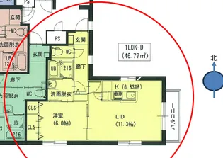番町ビルディング1【3階】の間取り