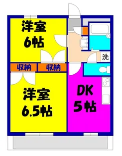 パインヒル【2階】の間取り