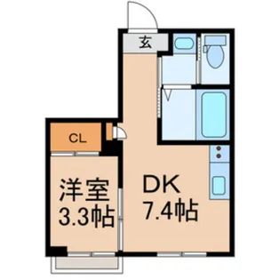 グレールメゾン【1階】の間取り
