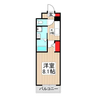 サンロレンツォK【3階】の間取り