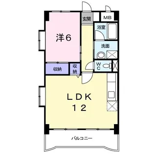 スカイコ-ト21【2階】の間取り