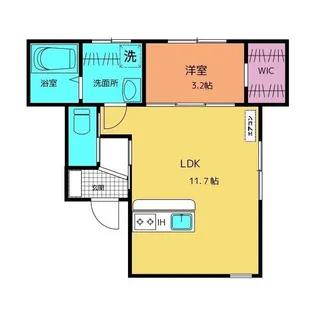 Felice宝町【2階】の間取り
