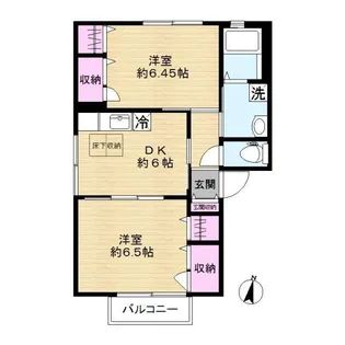 DIAS UA【1階】の間取り