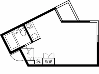 LUKE SAGAMIDAI【3階】の間取り