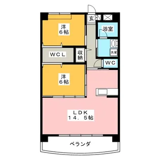 Bio Romane【3階】の間取り