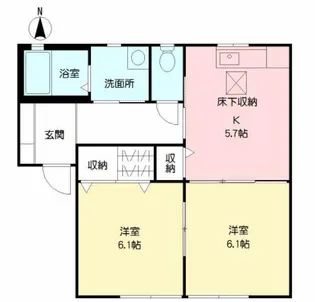 シャーメゾン 平城【1階】の間取り