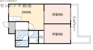 ロイヤル新森【4階】の間取り