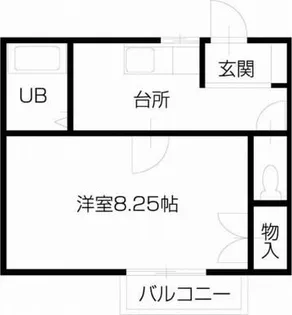 藍ランドハイツ【1階】の間取り