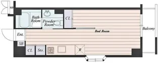 ファランドール西葛西【4階】の間取り