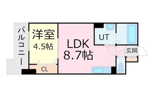 マイスターシャーレ桑園【2階】の間取り