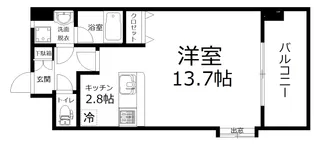 GRACE COURT【5階】の間取り