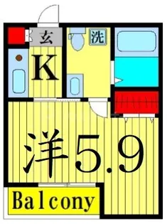 FICATA綾瀬【1階】の間取り