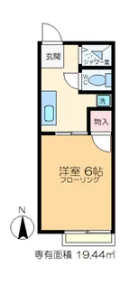 シティハイムメゾンMIC【1階】の間取り