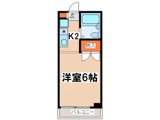 グランデュ-ルOKADA【2階】の間取り