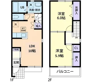 サニーヒル IIの間取り