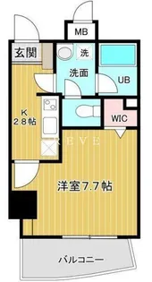 アクアコートK【5階】の間取り