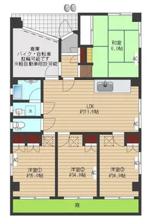 マンションマコ―【1階】の間取り