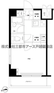 ルーブル中延弐番館【6階】の間取り