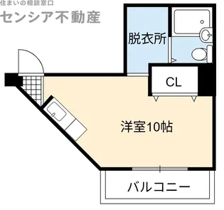 ハピネス関目【2階】の間取り