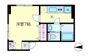 ココフォレスト【2階】の間取り