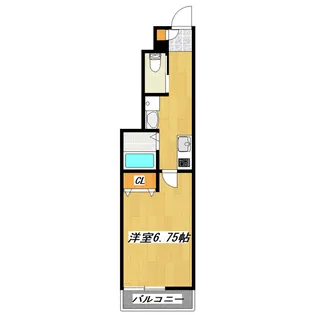 トレジャー北小岩【1階】の間取り