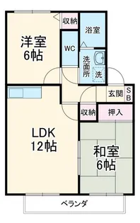 ステージモリ【1階】の間取り