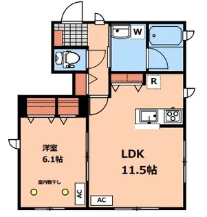 Berry Court【1階】の間取り