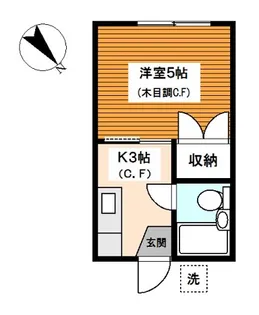 第2鈴木コーポ【2階】の間取り