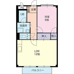 Surplus志太【1階】の間取り