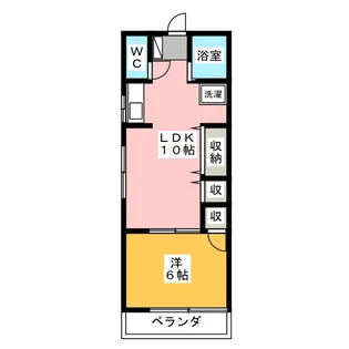 サンピュアNK【1階】の間取り