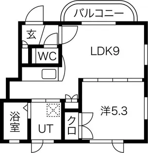 プリンス303【3階】の間取り